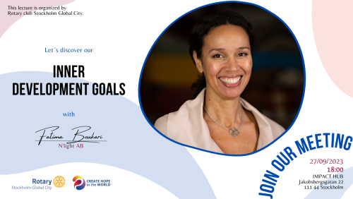 Let´s discover our Inner Developmental Goals with Fatima Boukari
